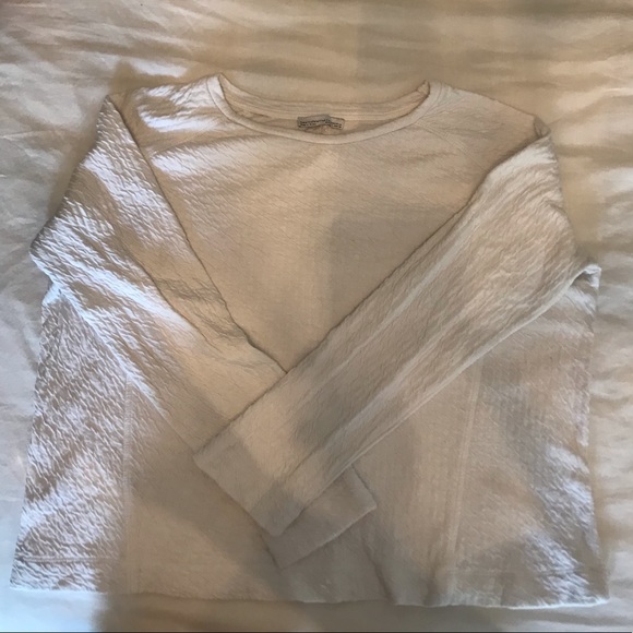 Zara textured long sleeve top - Picture 3 of 4